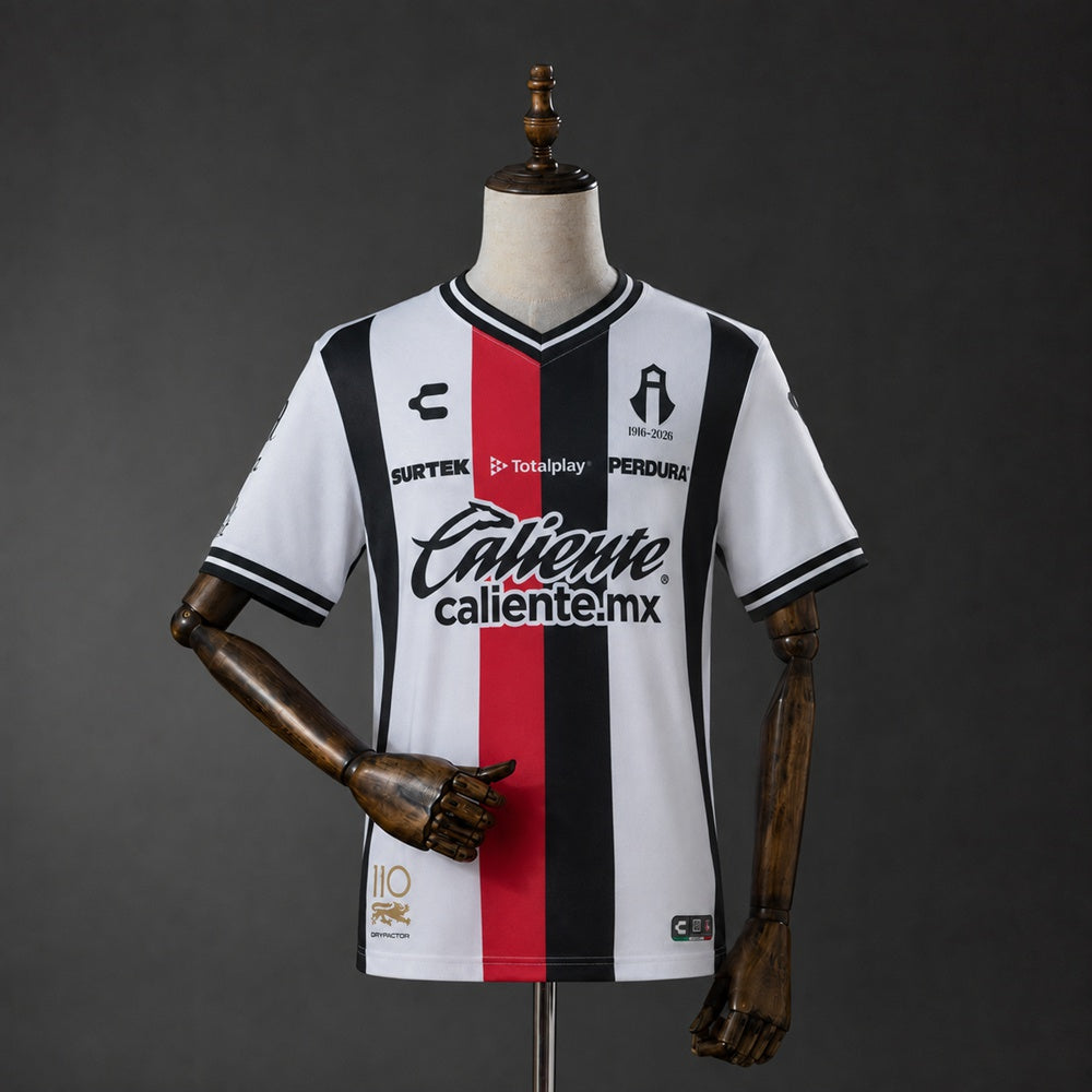 Camiseta Atlas Visitante 110 Aniversario 26/27 Adultos