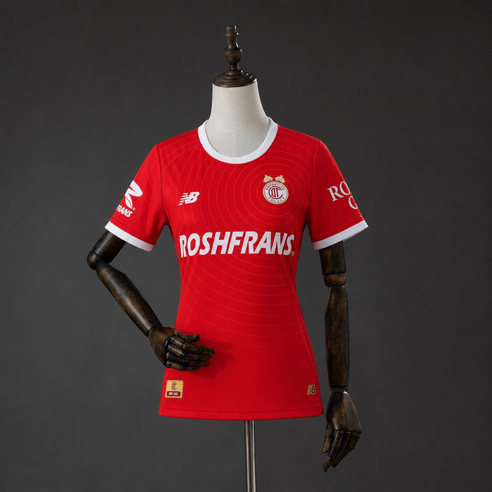 Camiseta Deportivo Toluca Local 26/27 Mujer