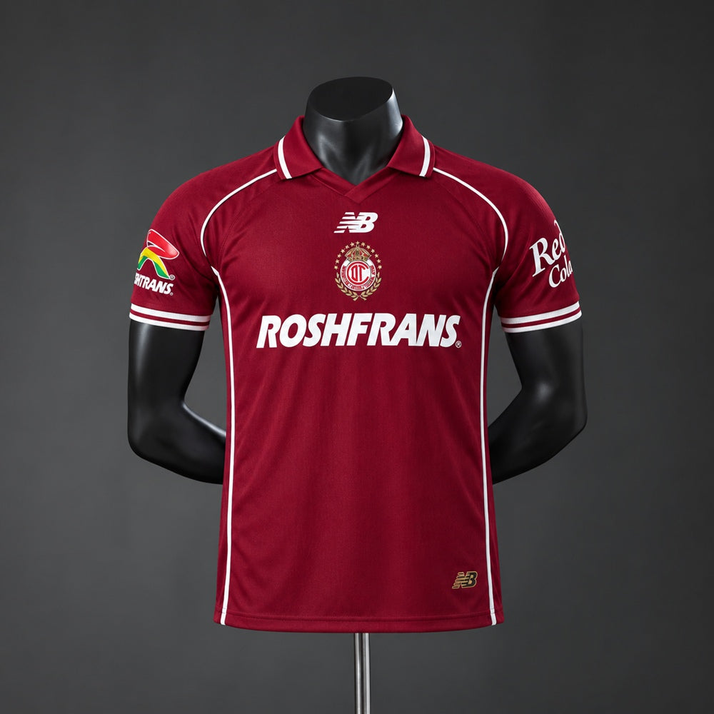 Camiseta Deportivo Toluca Local 26/27 Adultos [PLAYER VERSION]
