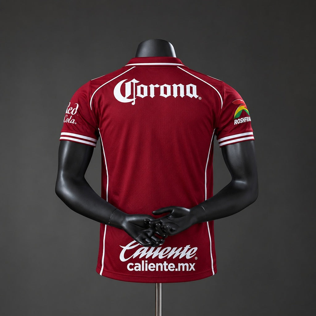 Camiseta Deportivo Toluca Local 26/27 Adultos [PLAYER VERSION]