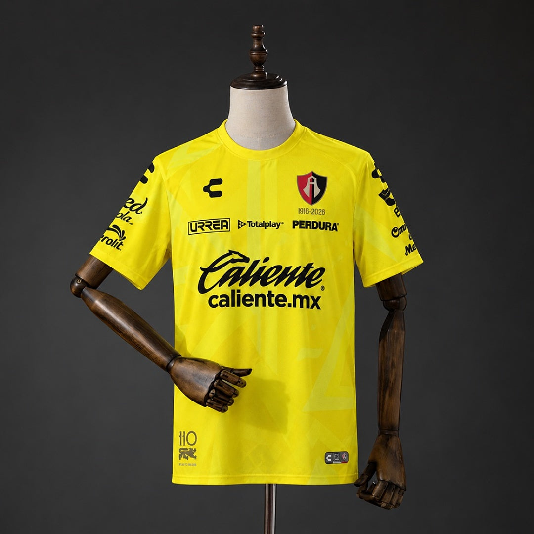 Camiseta Atlas Portero Amarillo 26/27 Adultos