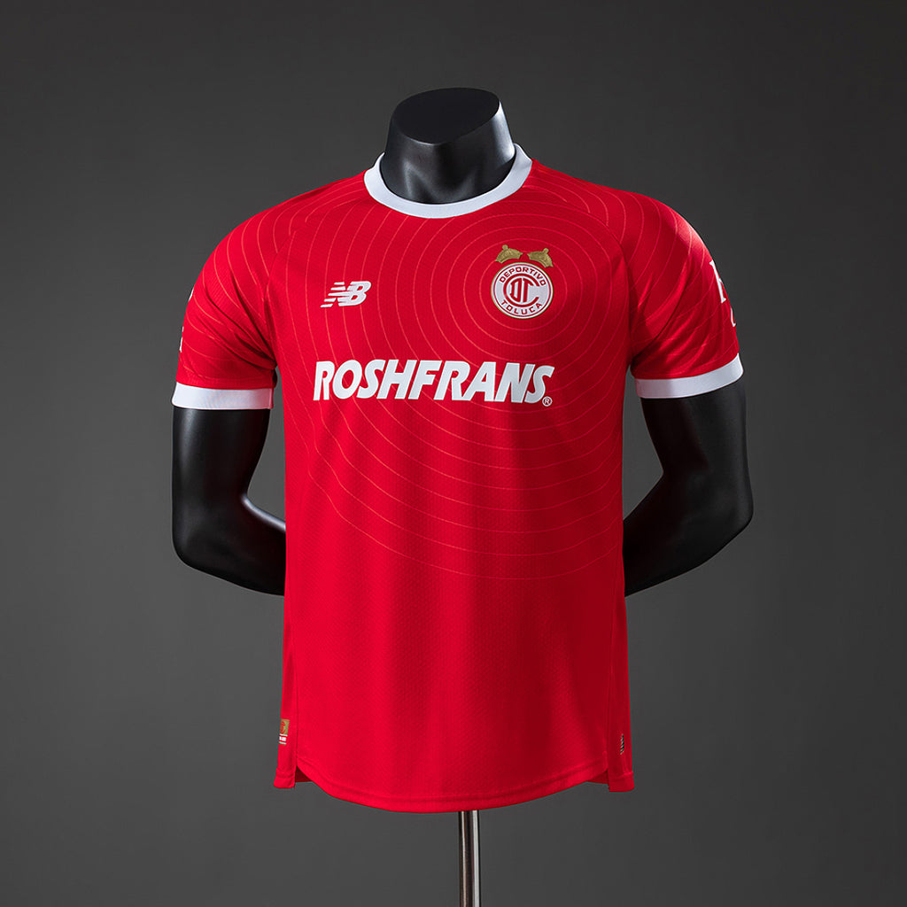 Camiseta Deportivo Toluca Local 26/27 Adultos [PLAYER VERSION]