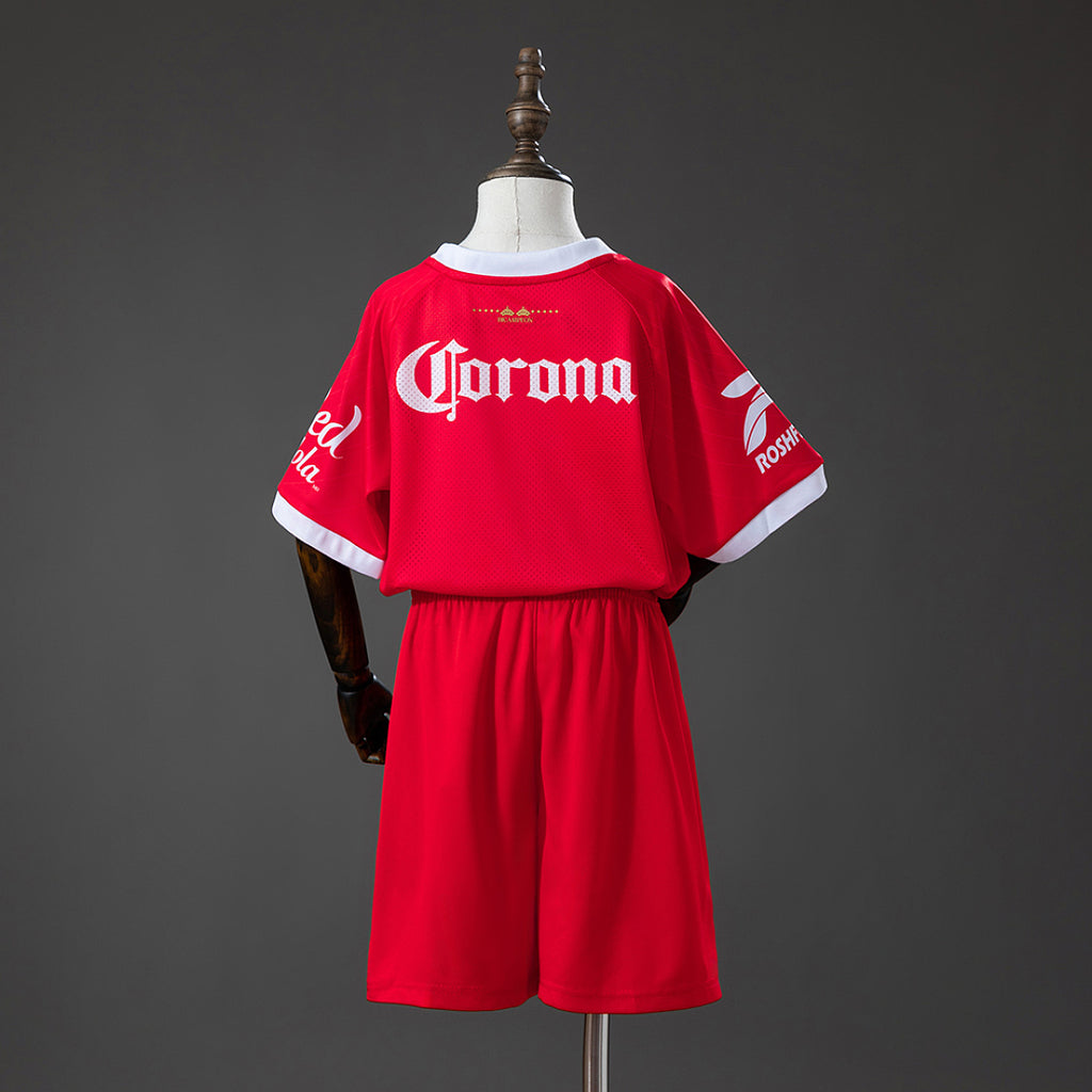 Camiseta + Short Deportivo Toluca Local 26/27 Niños