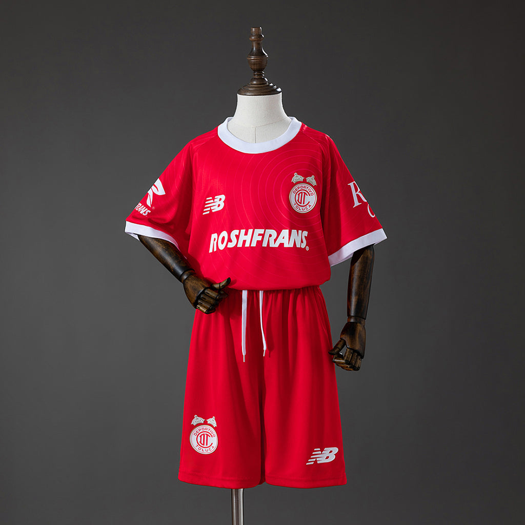Camiseta + Short Deportivo Toluca Local 26/27 Niños