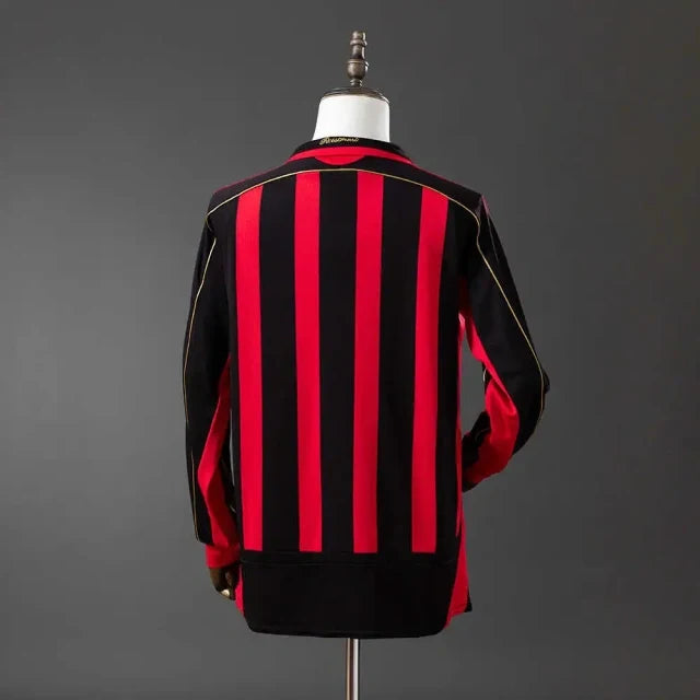 Camiseta AC Milan 2006/2007 Local Adultos Manga Larga