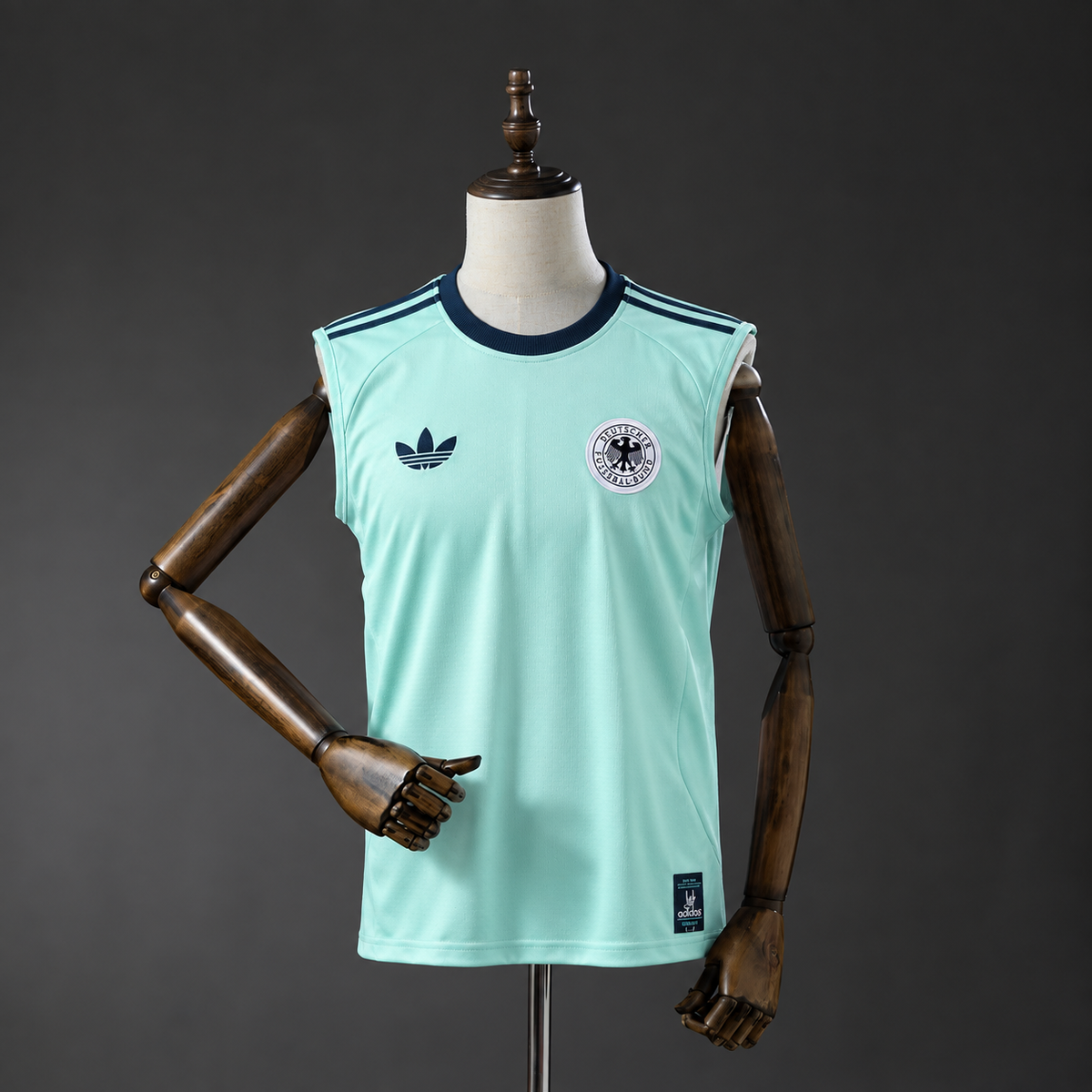 Camiseta Alemania Entrenamiento Celeste Sin Mangas 26/27