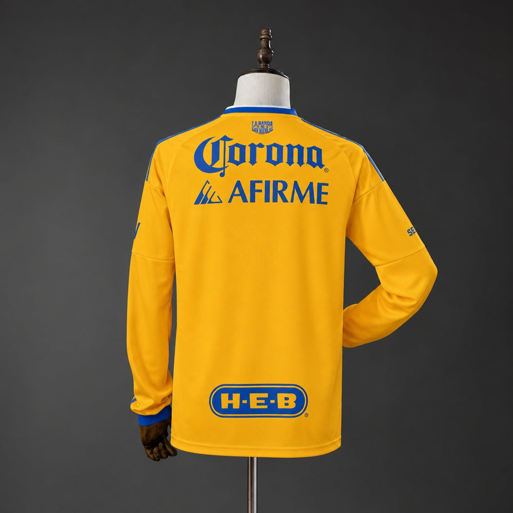 Camiseta Tigres UANL Local Manga Larga 26/27 Adultos