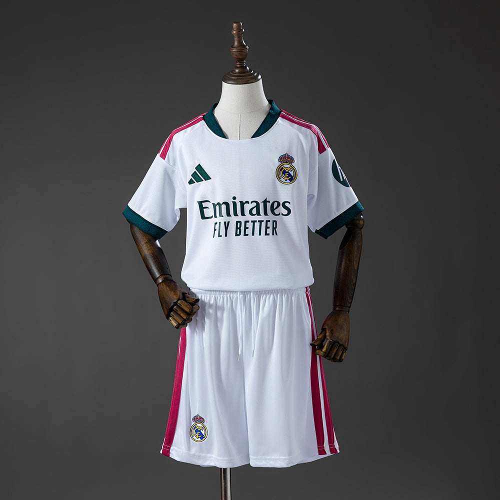 Camiseta + Short Real Madrid Local 26/27 Niños