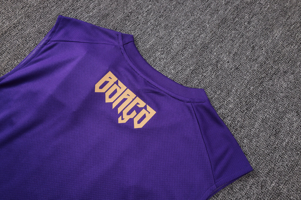 Camiseta Barcelona Entrenamiento Purpura Sin Mangas 26/27