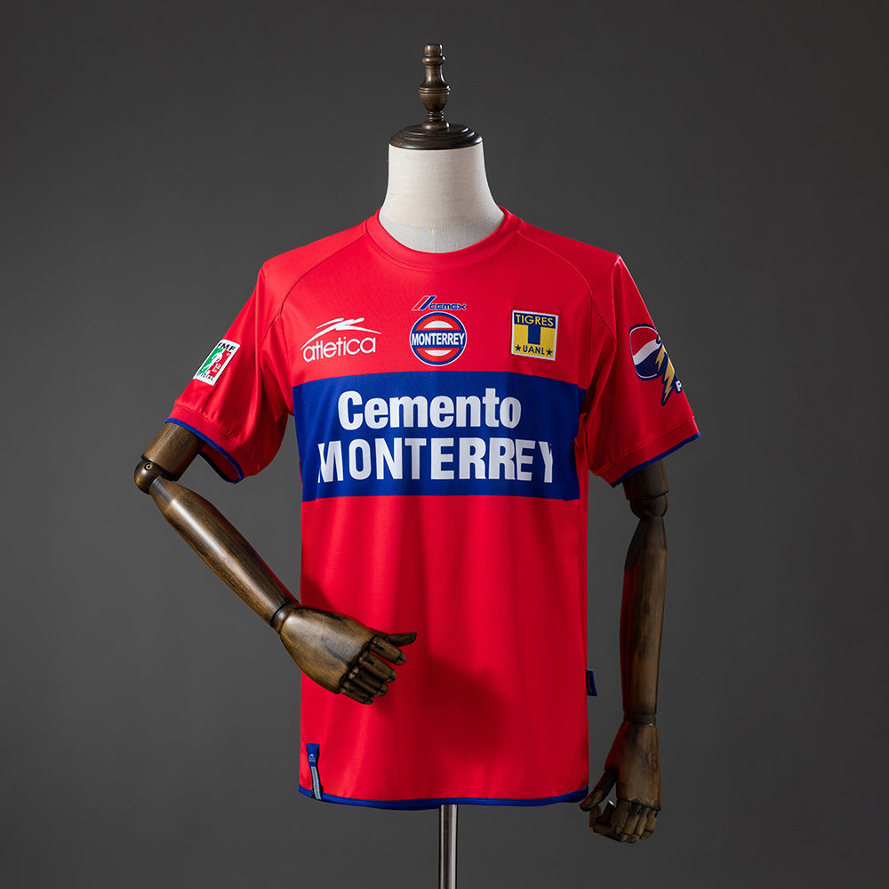 Camiseta Tigres UANL Visitante 2001/02 Adultos