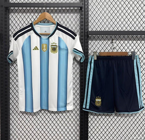 Camiseta + Short Argentina 26/27 Niños