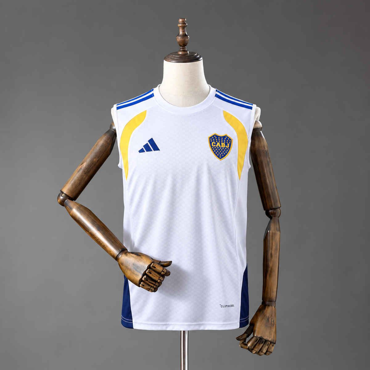Camiseta Boca Juniors Entrenamiento Blanco Sin Mangas 26/27 Adultos