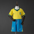 Camiseta + Short Brasil 26/27 Niños
