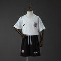 Camiseta + Short Corinthians Local 26/27 Niños