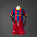 Camiseta + Short FC Barcelona 2010/11 Niños