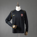Camiseta Portugal Visitante Manga Larga 2006 Adultos