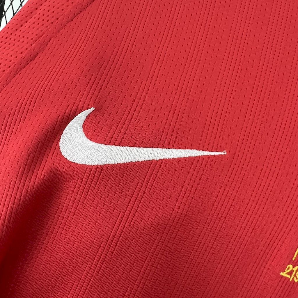 Camiseta Manchester United 07/08 Adultos Manga Larga