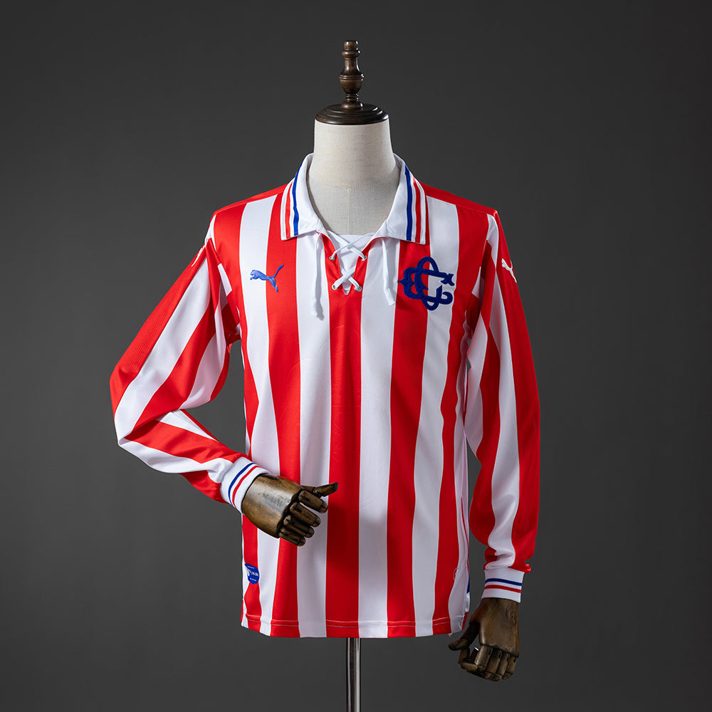 Camiseta Chivas de Guadalajara Local Manga Larga 110 Aniversario Adultos