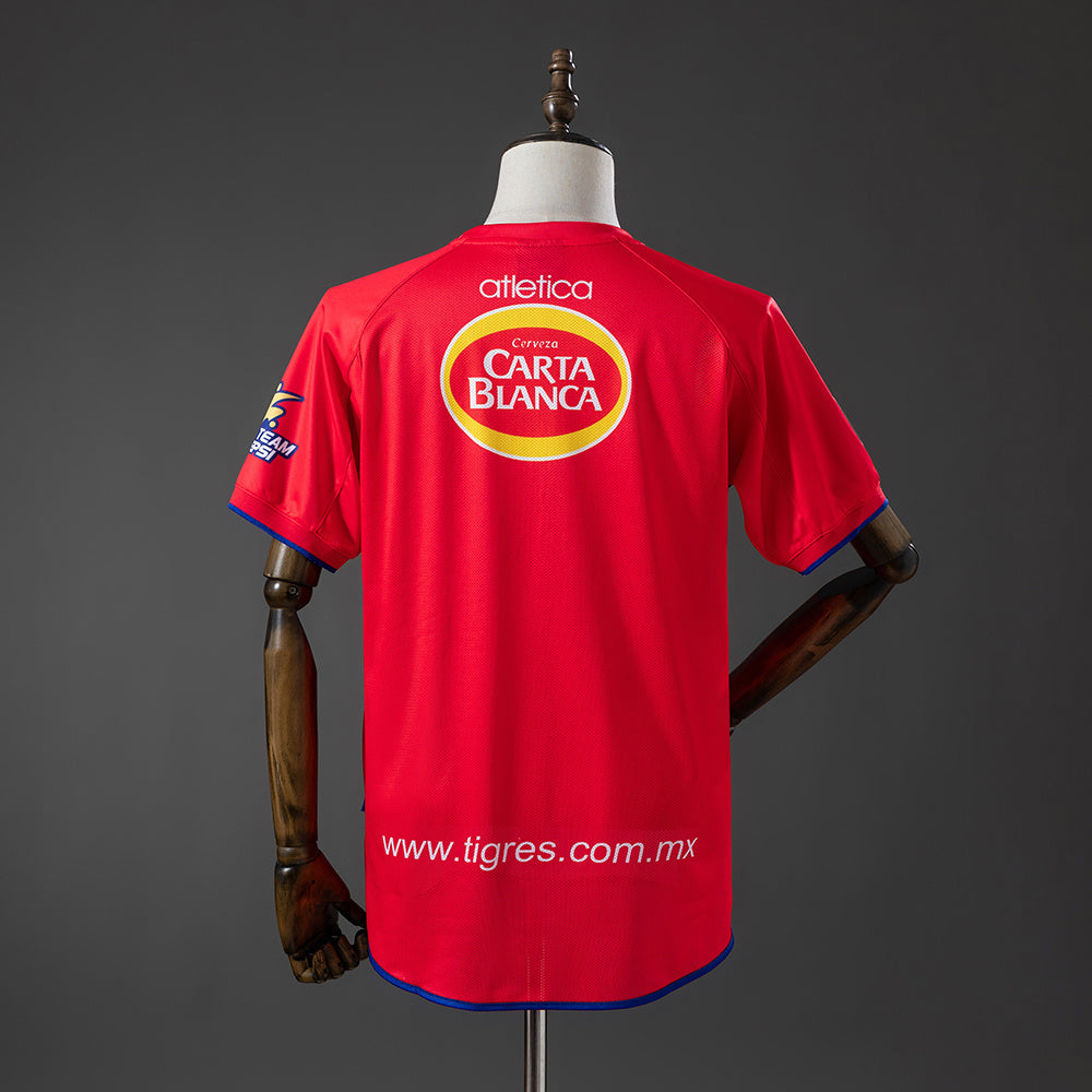 Camiseta Tigres UANL Visitante 2001/02 Adultos