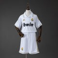 Camiseta + Short Real Madrid Local 2011/12 Niños