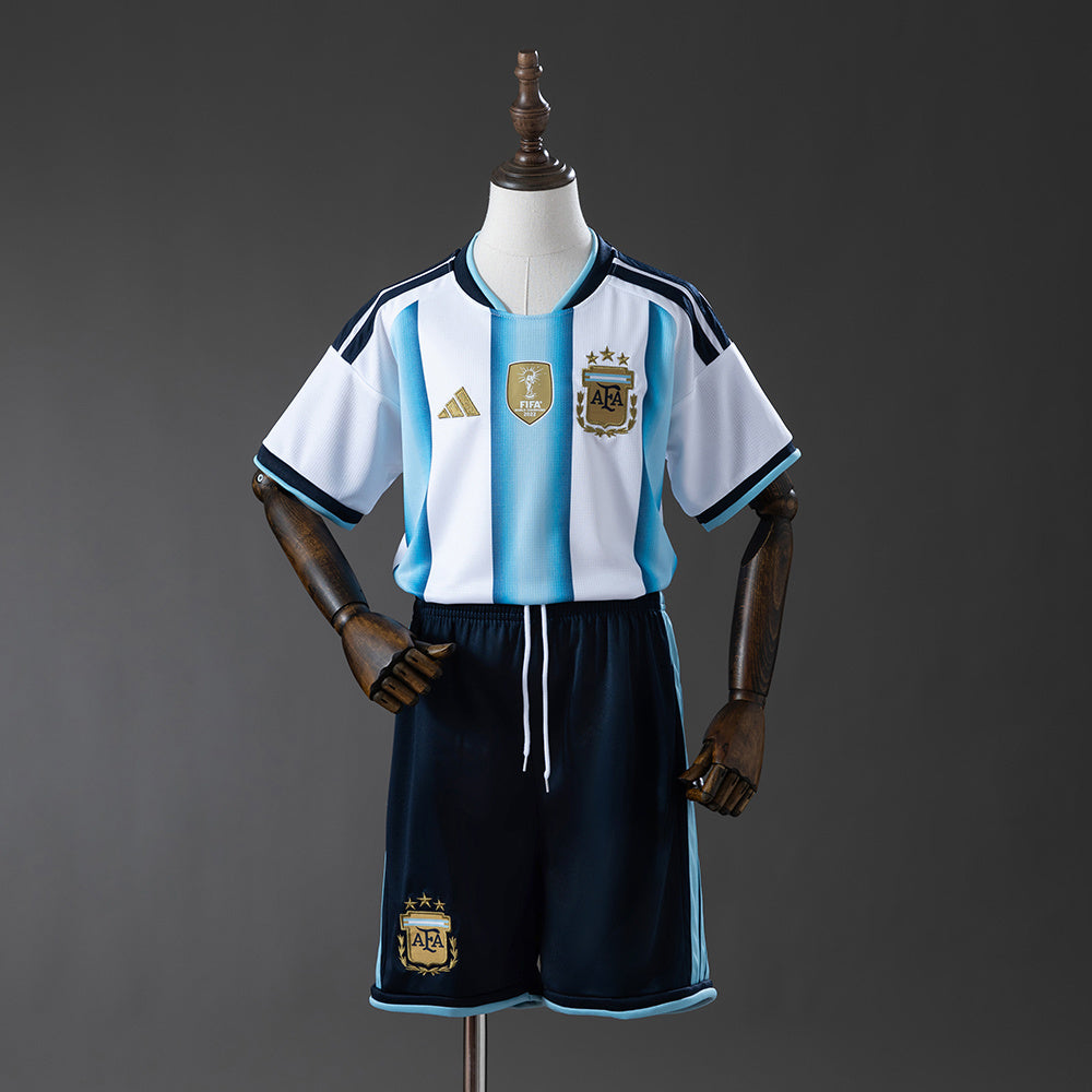 Camiseta + Short Argentina 26/27 Niños