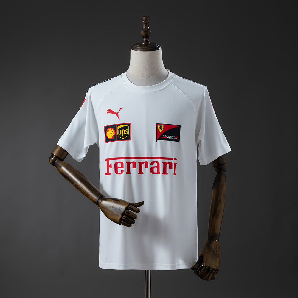 Camiseta Scuderia Ferrari F1 2025 White