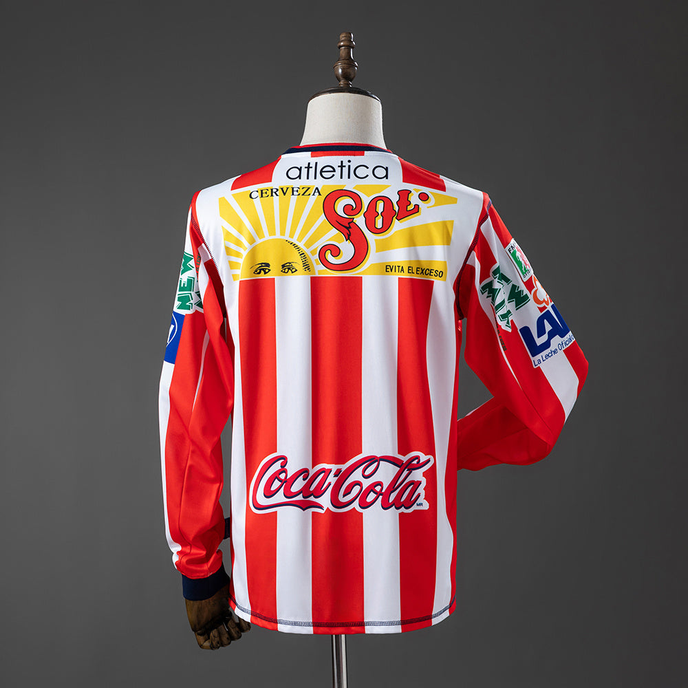 Camiseta Chivas de Guadalajara Local Manga Larga 2002/03 Adultos