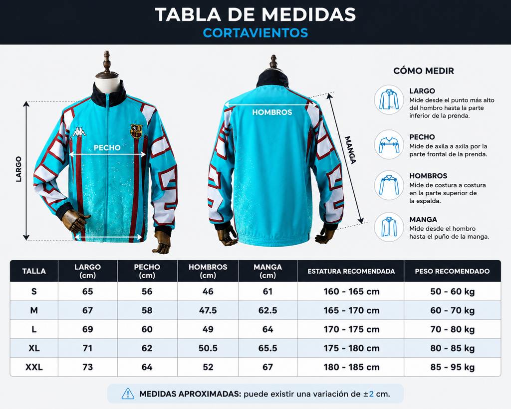 Cortavientos Universidad Católica Azul Adultos Concept