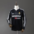 Camiseta Real Madrid Visitante Manga Larga 04/05 Adultos