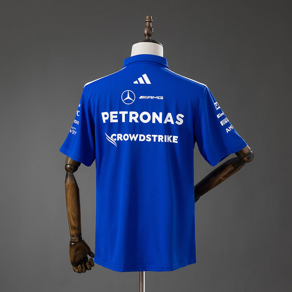Camiseta Polo Mercedes-AMG Team 2026 Blue