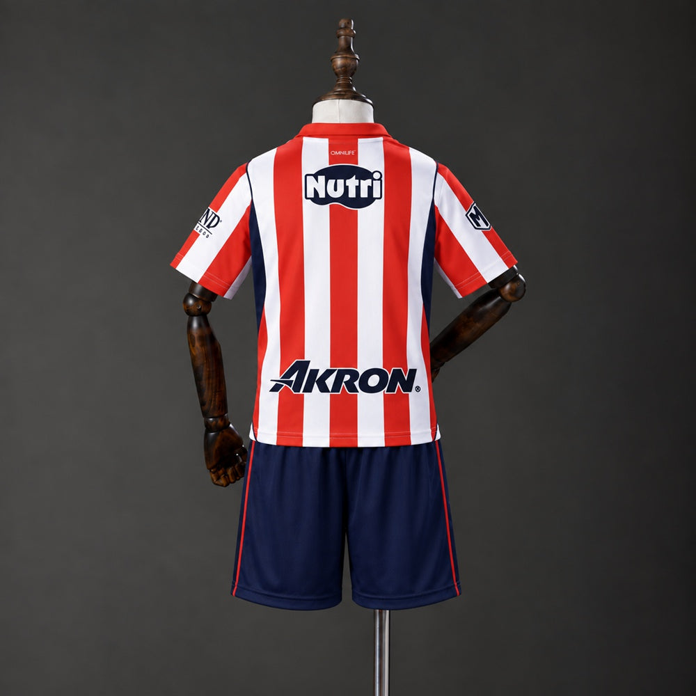 Camiseta + Short Chivas de Guadalajara Local 26/27 Niños