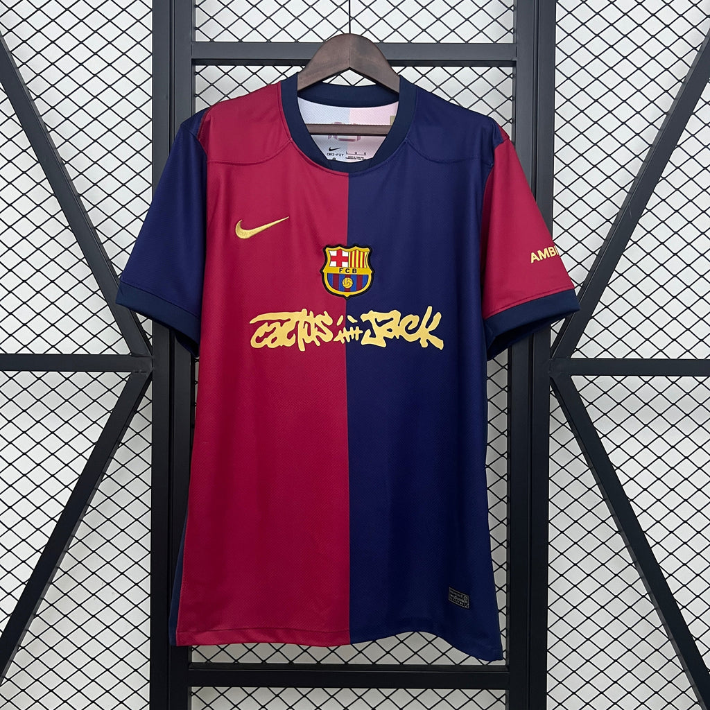 Camiseta FC Barcelona Cactus Jack Version 24/25 Adultos