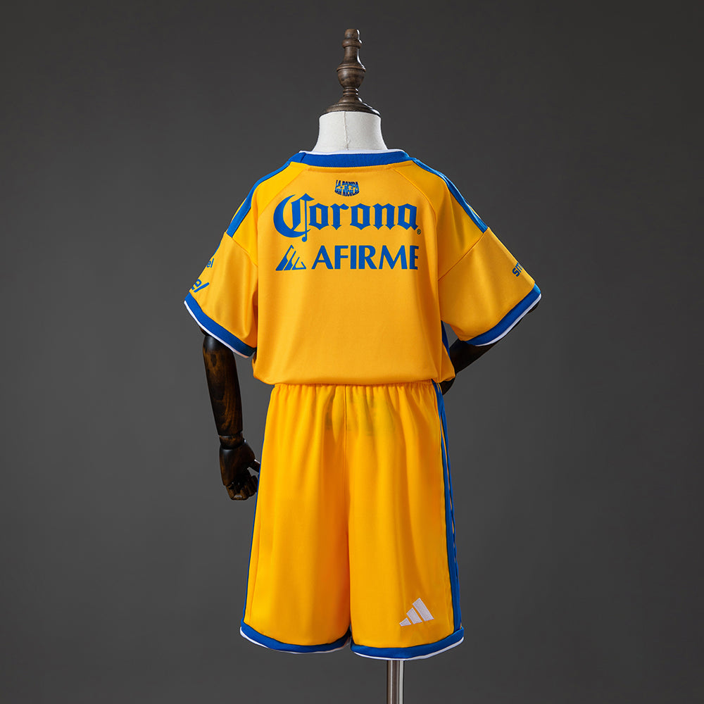 Camiseta + Short Tigres UANL Local 26/27 Niños