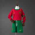 Camiseta + Short Portugal Manga Larga 2004 Niños